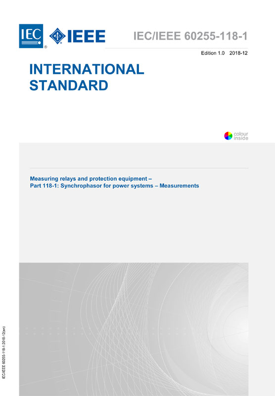 Cover IEC/IEEE 60255-118-1:2018